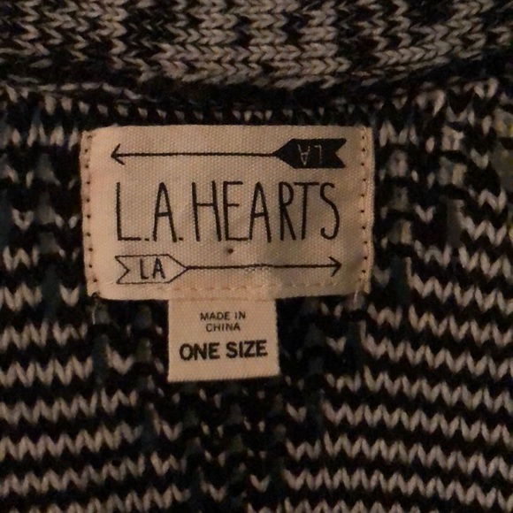 Cardigan black and white - Picture 2 of 3